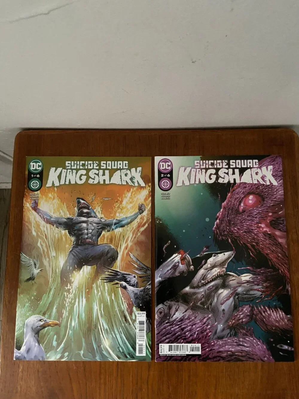 NM-VF Suicide Squad King Shark 1-5 Set With Comic Book Day Variant #1 Lot